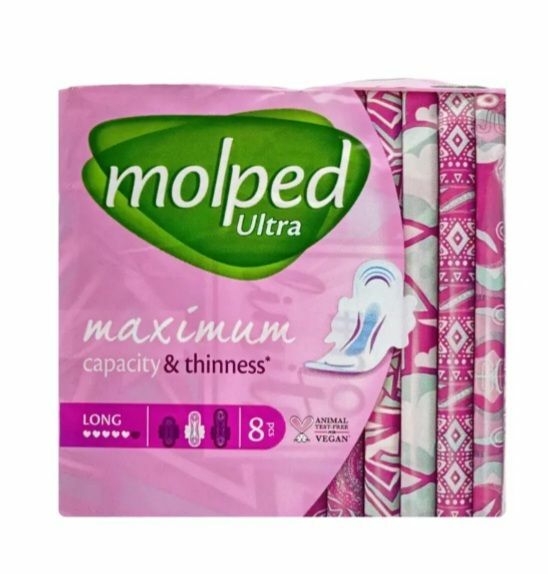 Gigiyenik bezlər Molped Ultra Maximum 8 ədədli