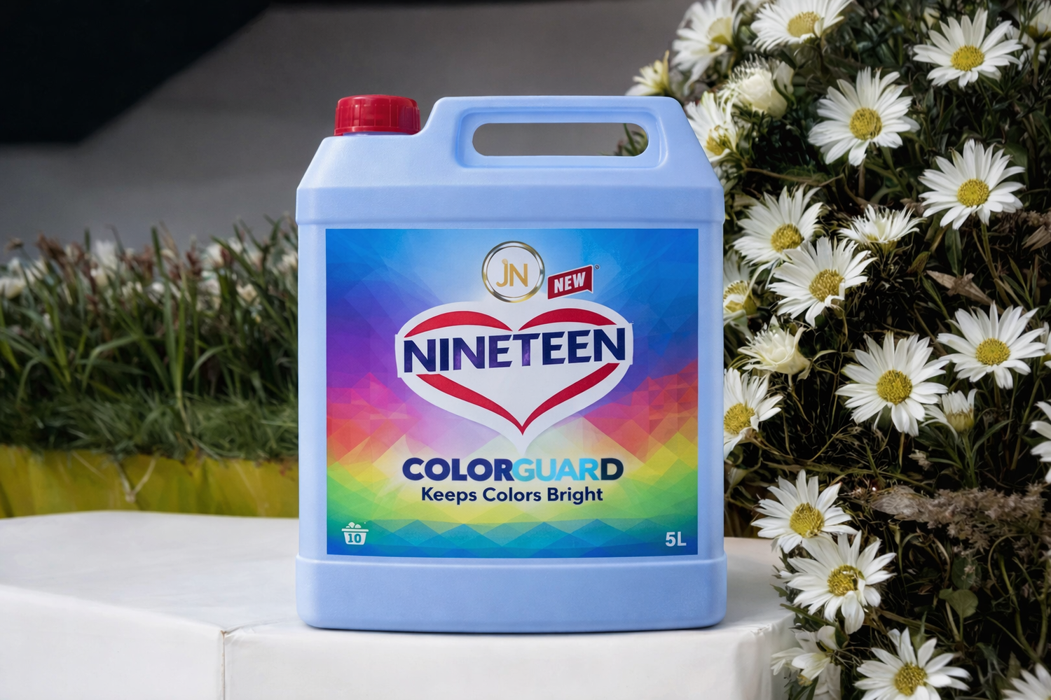 NINETEEN COLORGUARD BLUE